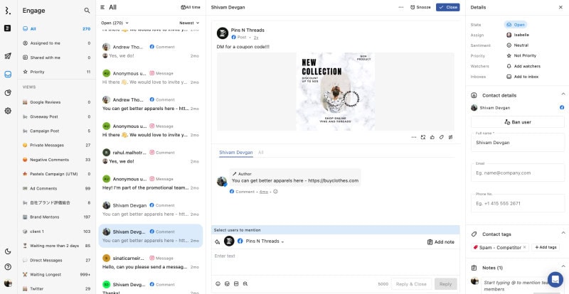 Use a great reputation management platform